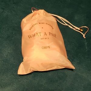 Silicone wine glasses 🍷